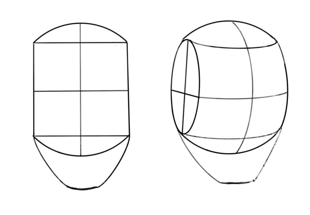 如何畫鼻子？最簡單又寫實的方法－鼻子位置