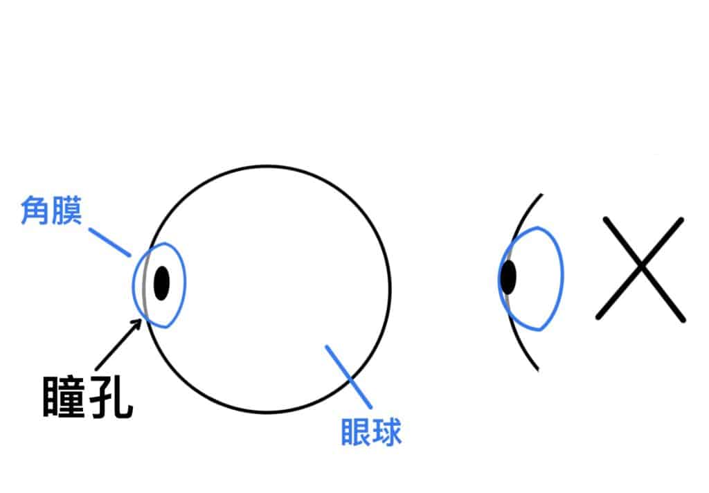 【最簡單的畫畫教學】畫眼睛的五個步驟－畫瞳孔時要畫在虹膜上，而不是角膜上