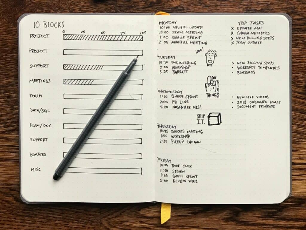 量身打造簡約風格子彈筆記：最簡單的5個步驟－子彈筆記