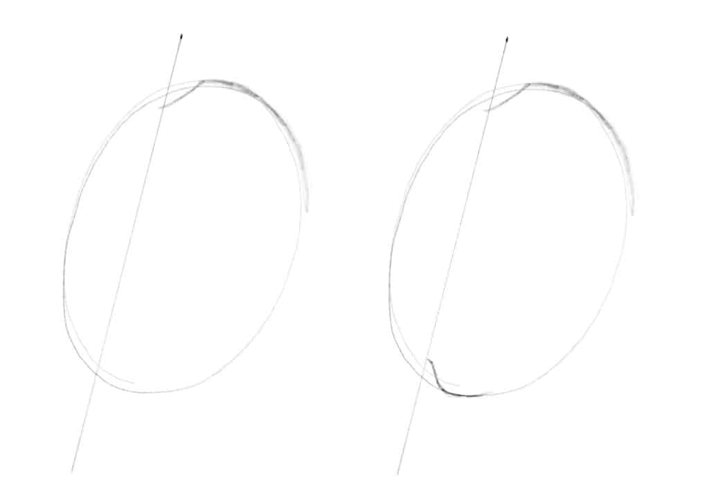 如何畫耳朵？最簡單的3個步驟－耳朵上半部及耳垂