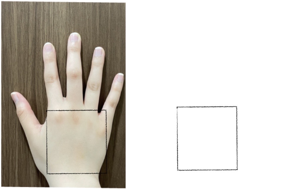 如何畫手？最簡單的教學：1招畫好手的比例- 正方形當手掌